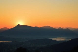 Foto Morgenrot Luzern